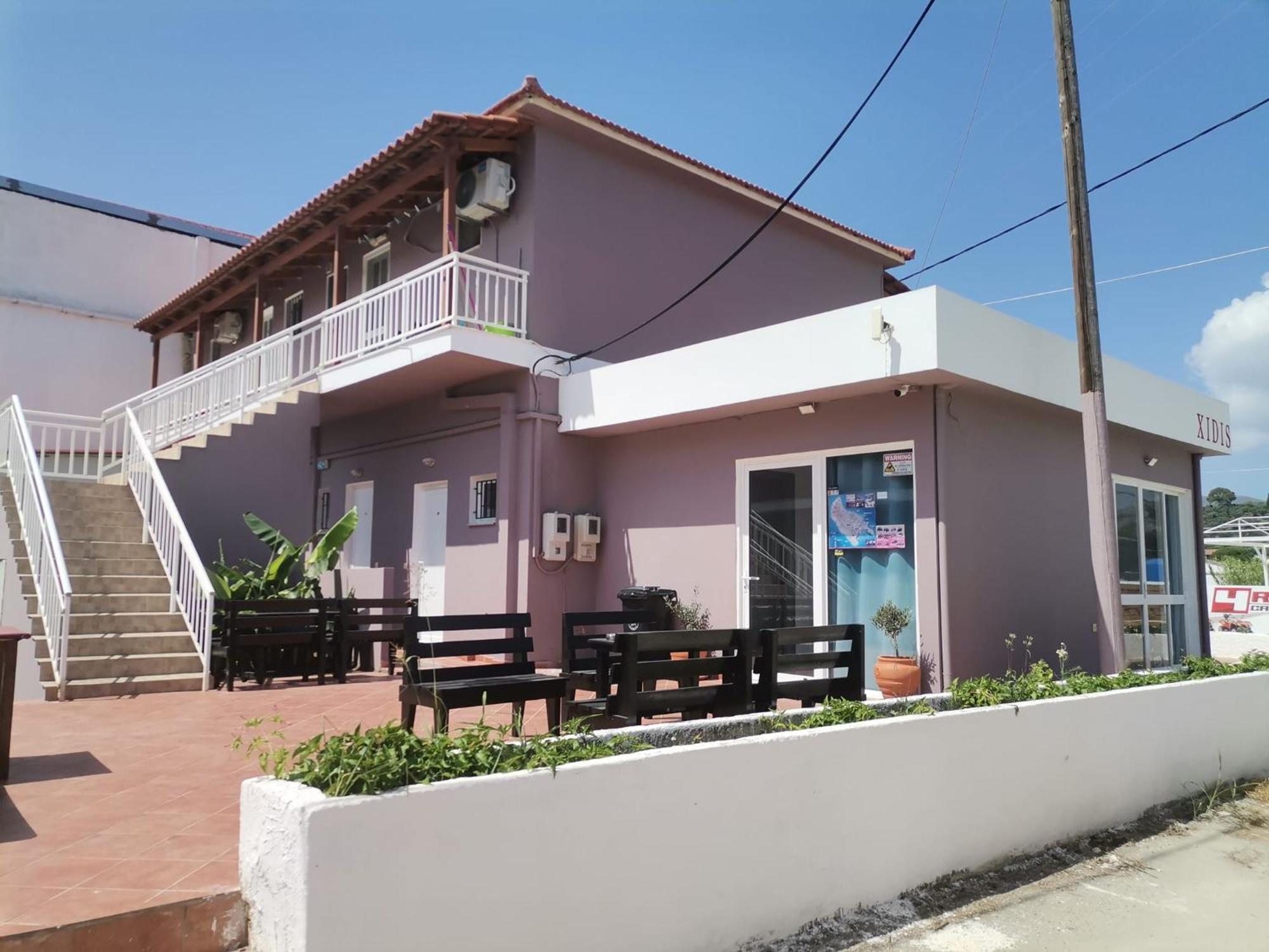 Xidis Hotel Laganas Luaran gambar